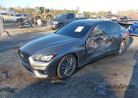 2021 Infiniti Q50 Luxe from USA, damaged, VIN JN1EV7BP8MM703339